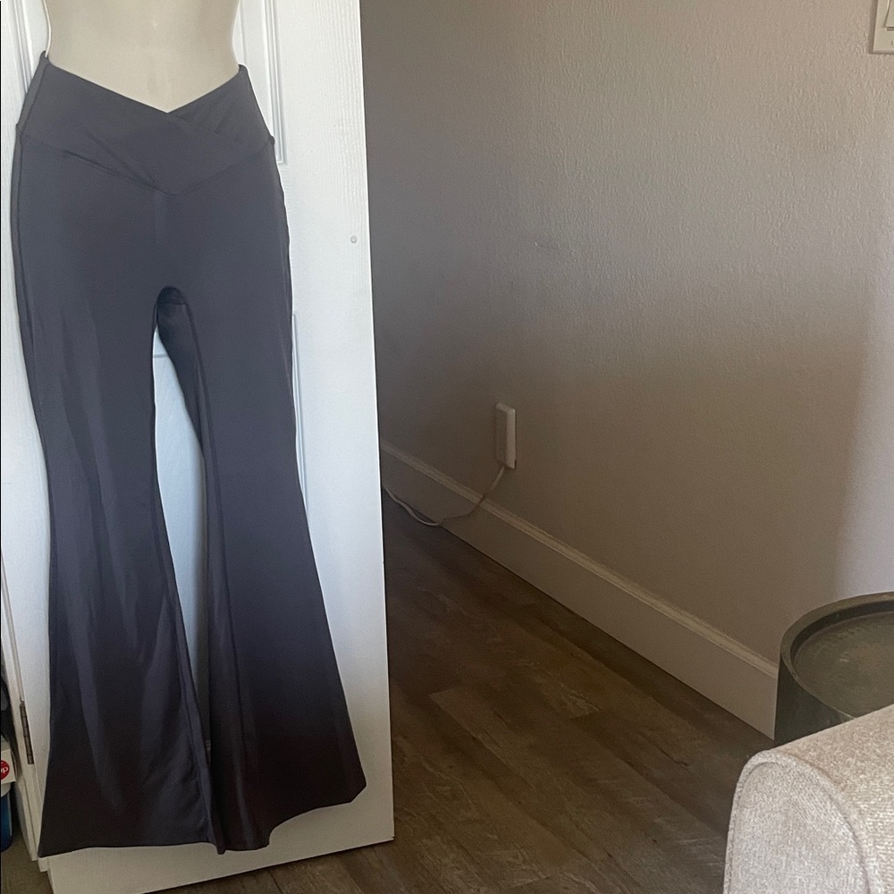 Cider Wide-Leg Pants — Dark Grey #167